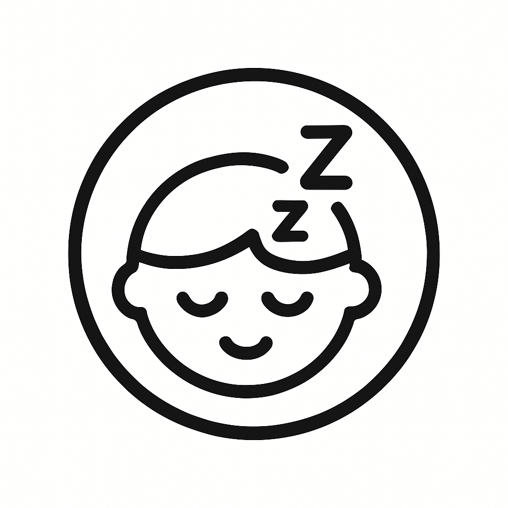 Puikiai tinka miegui